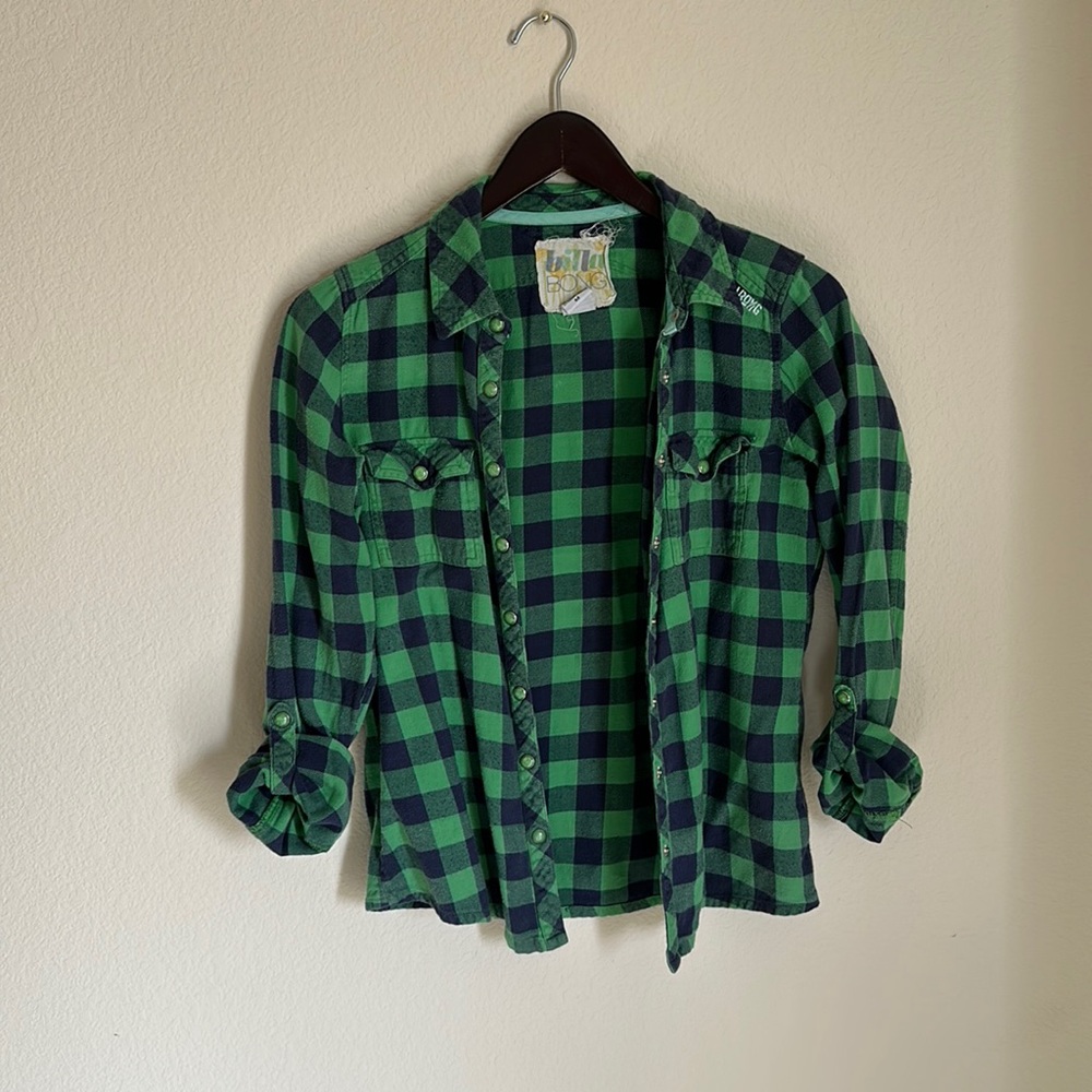Billabong Flannel- size M